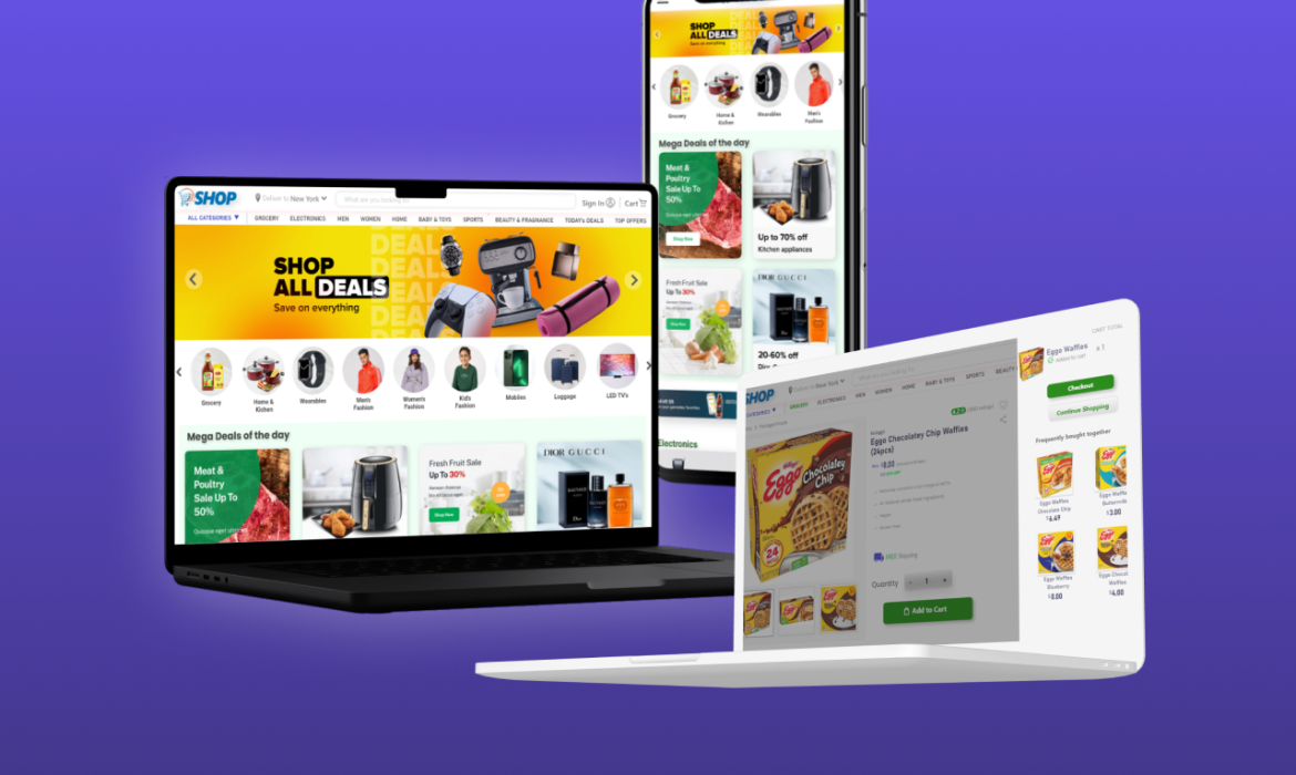 Ecommerce Shopping Website Design